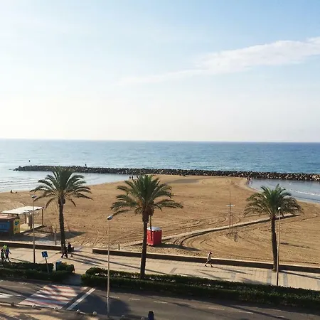 Espectacular ático dúplex con vistas al mar Cunit Exterior foto